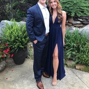 SALE Heavenly Hues Navy Blue Maxi Dress!